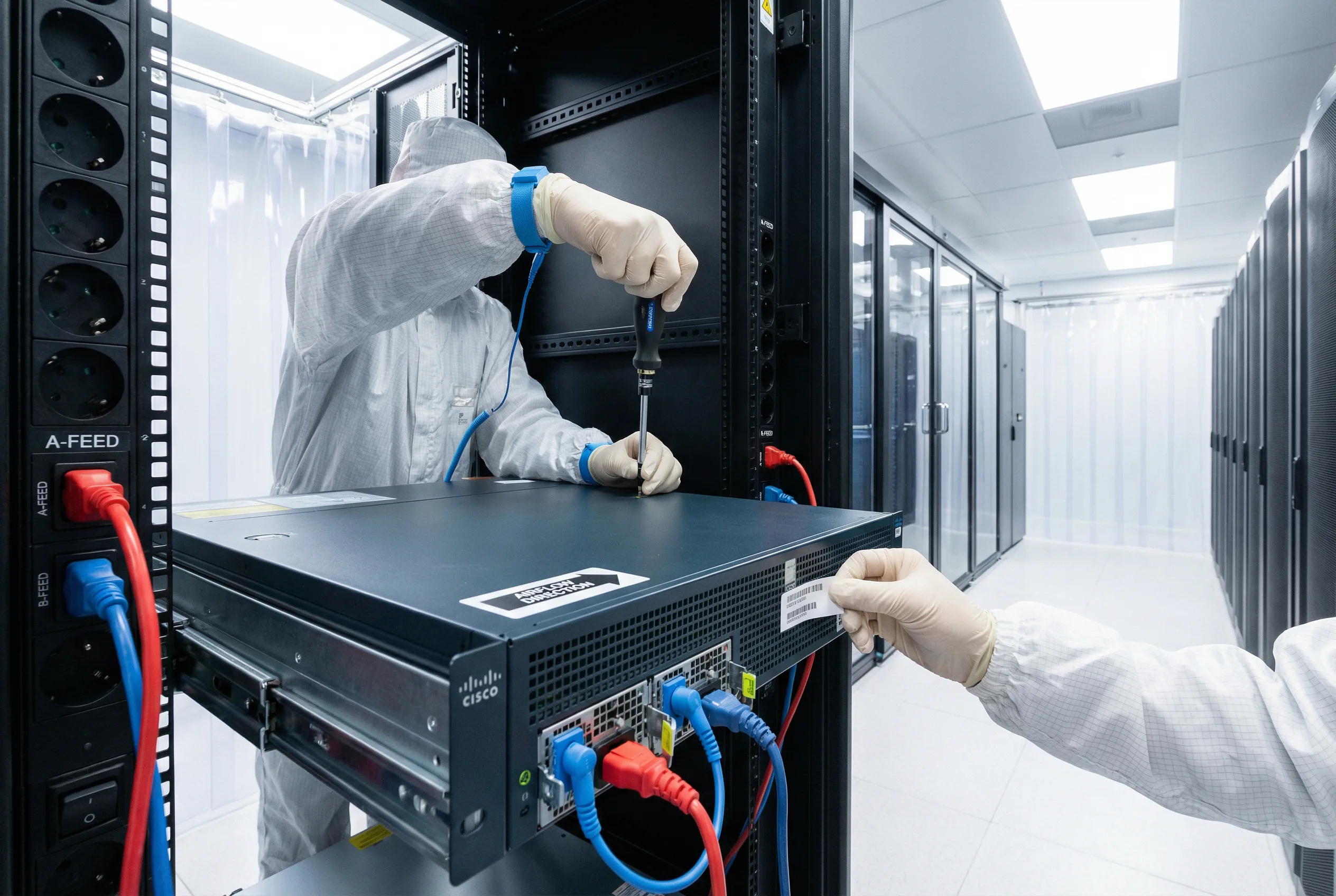 Firewall Appliance Rack-Mount Installation